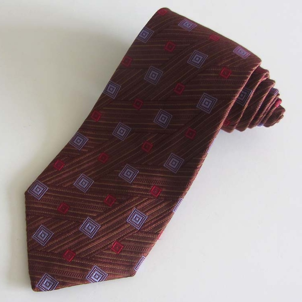 Robert Talbott Best of Class geometric silk tie